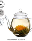 Teekanne aus Glas mit Deckel für 500ml
