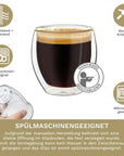 Espresso-Gläser doppelwandig, 2er-Set 100ml