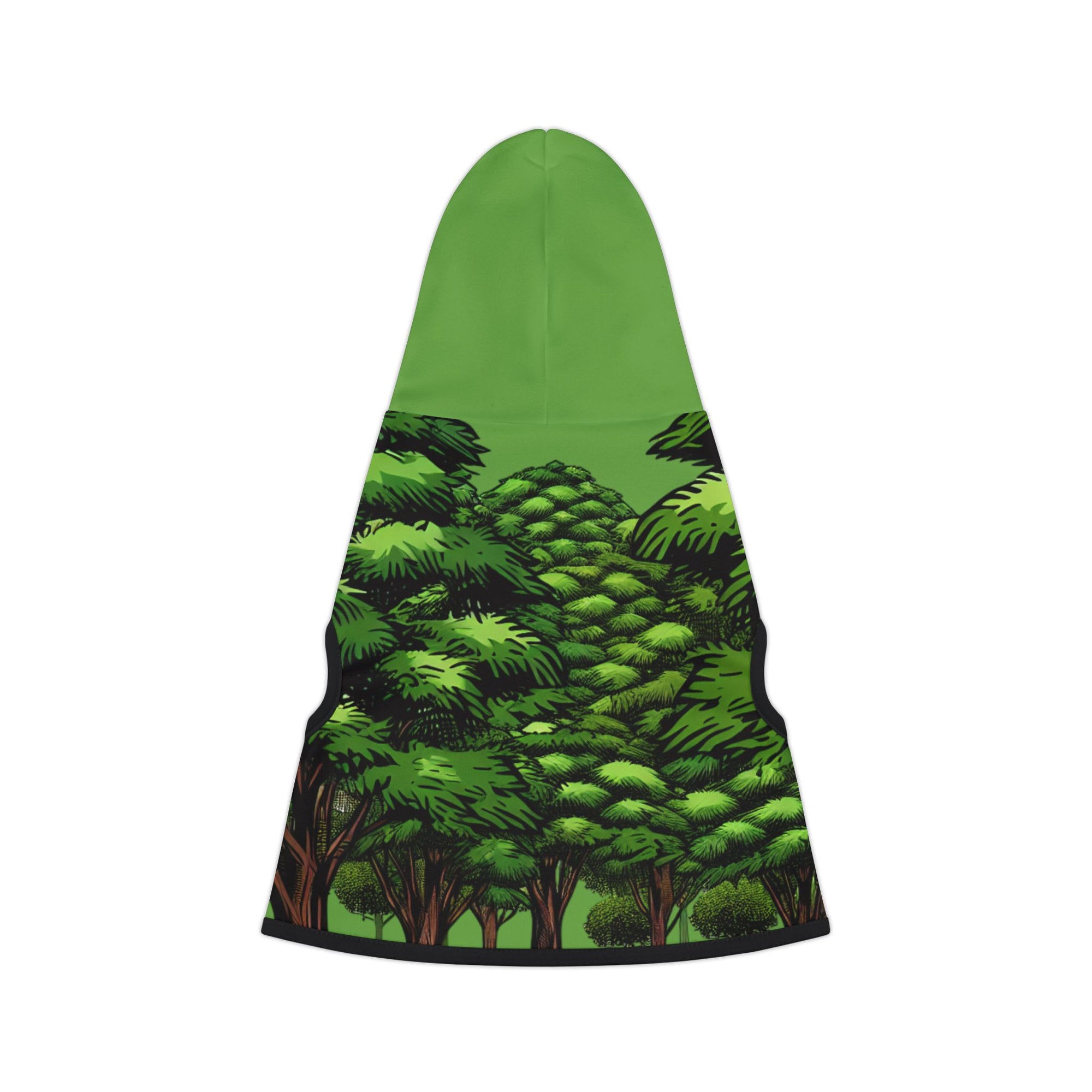 Kapuzenpullover für Haustiere im Wald Design