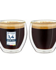 Espresso-Gläser doppelwandig, 2er-Set 100ml
