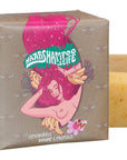 Handgemachte Haarseife "Bananen Lemongras" sulfatfrei zitronig