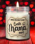 Beste Mama ever! - Geschenk Kerze für Mutti