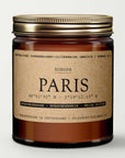 Duft- Kerze "Paris" Burgunderrose | Burgunderwein | Weiße Blüten
