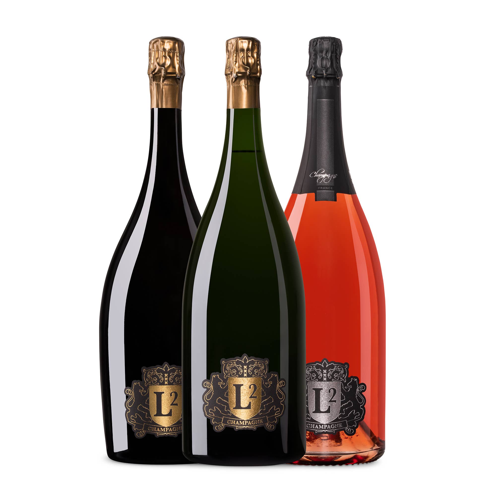 L2 Champagne Rose Brut Magnum 1500ml | Nachhaltig | Ökologisch