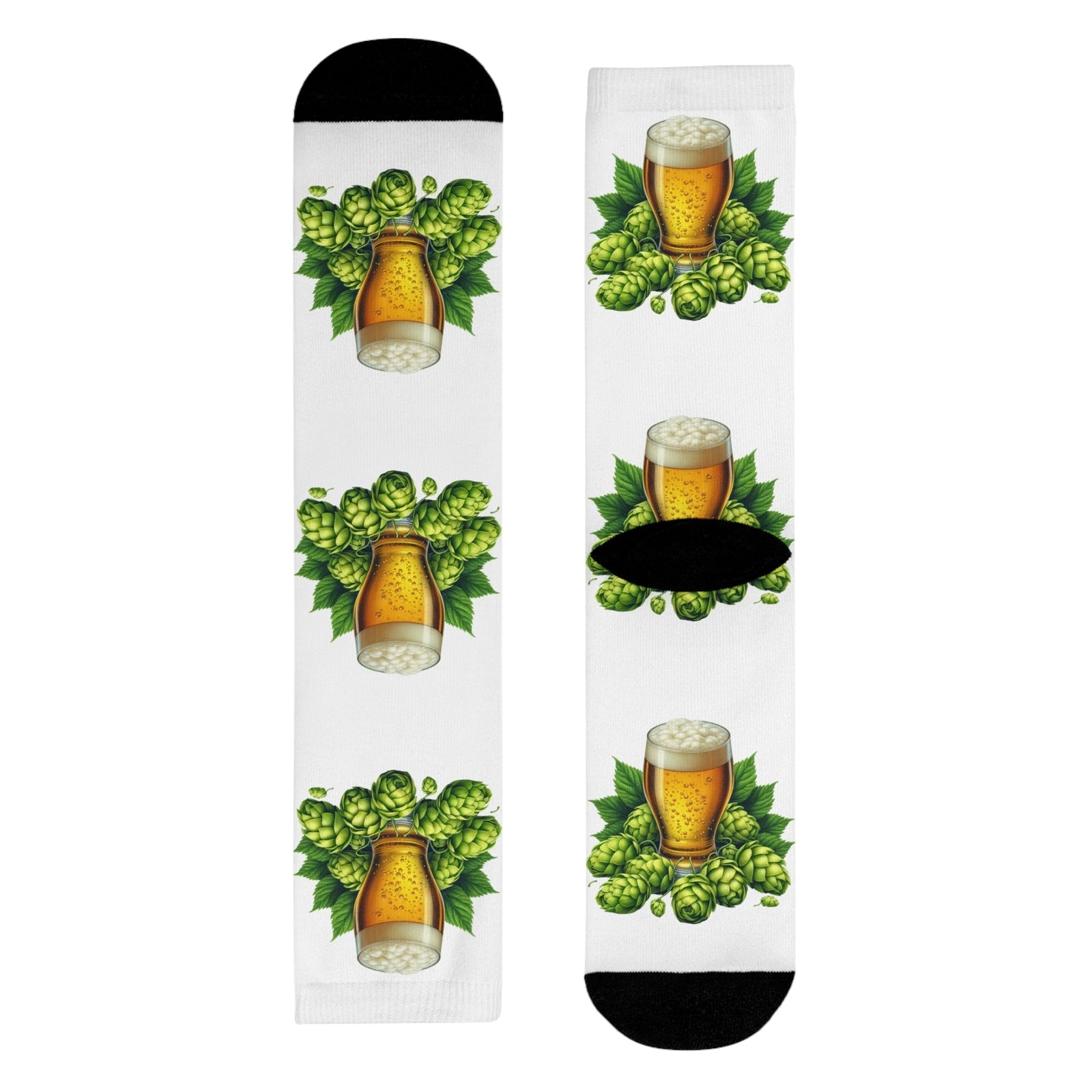 Sublimation Crew Socks - Bier&Hopfen Design
