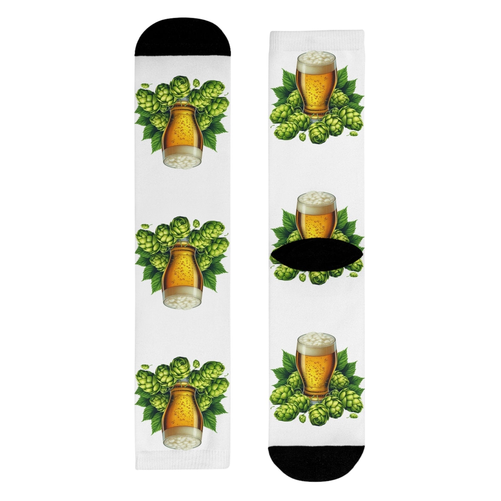 Sublimation Crew Socks - Bier&Hopfen Design