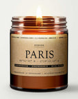 Duft- Kerze "Paris" Burgunderrose | Burgunderwein | Weiße Blüten