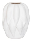 Vase - Keramik aus Schweden in beige, 19,5x19,5x26 cm