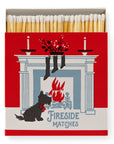 Scotty Dog Fireside | Square - Christmas Safety Matches 🎄