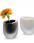 Philippi Vase "Opak" schwarz oder weiß