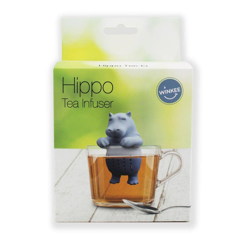 Tierisches Tee-Ei "Hippo"