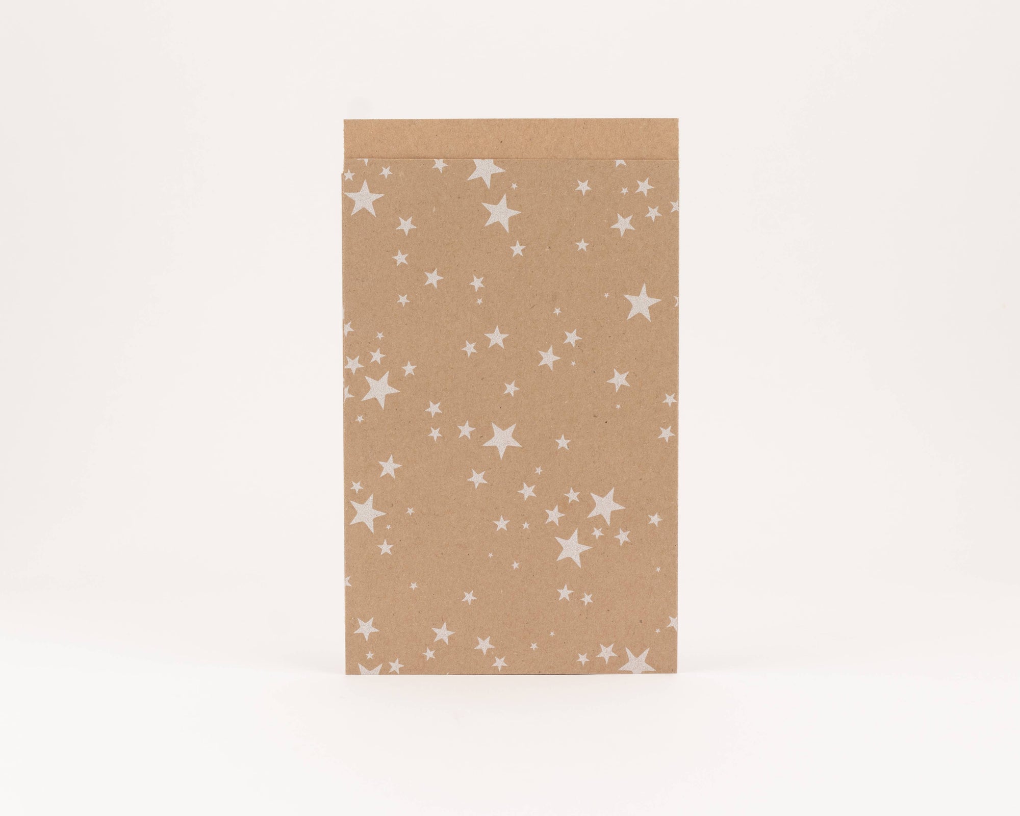Papiertüten Stars, Kraft (Weihnachten)