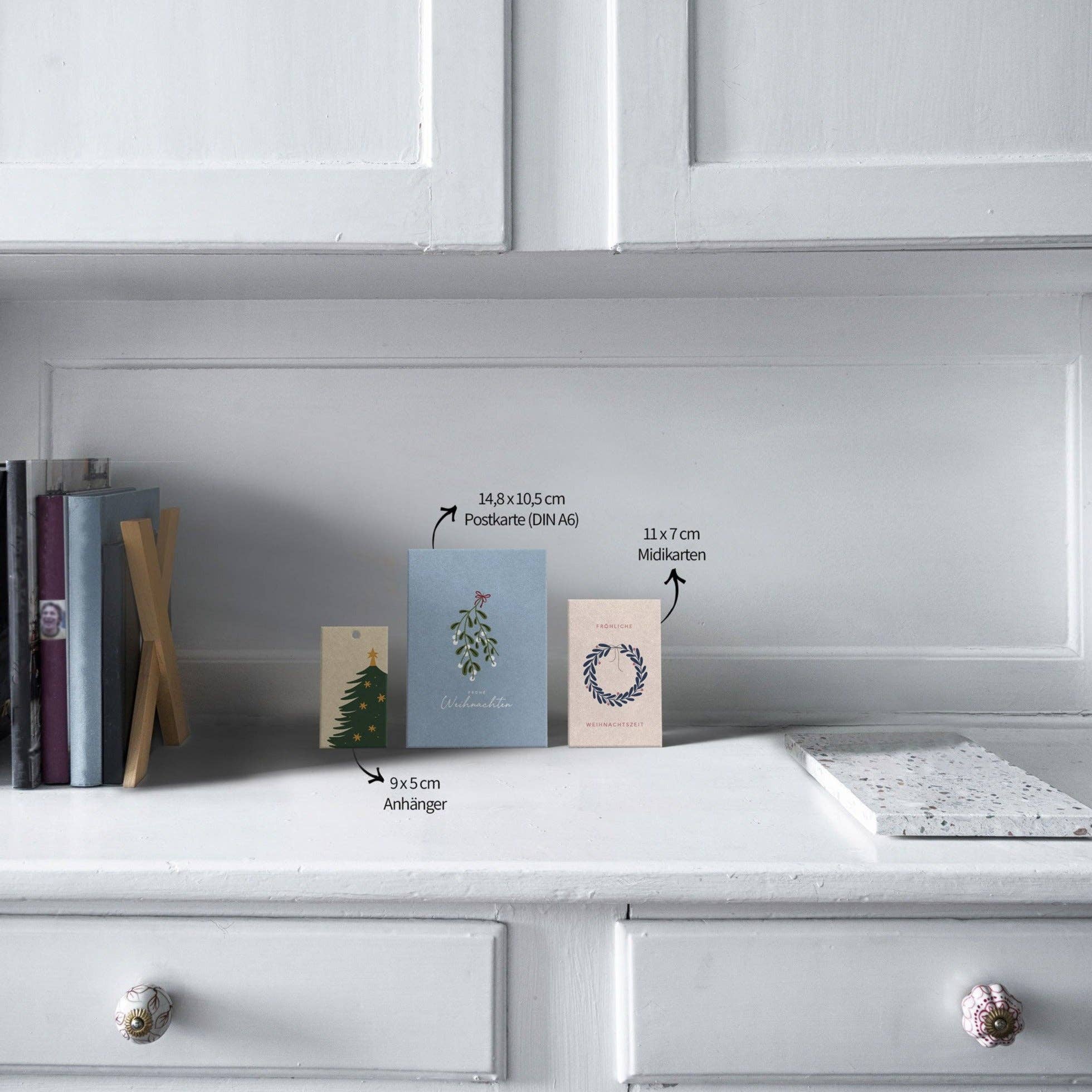 Postkarte - Weihnachten - Weihnachtskugeln - Nr. 66