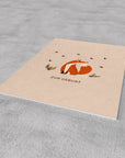 Postkarte - Fuchs zur Geburt - Nr. 89