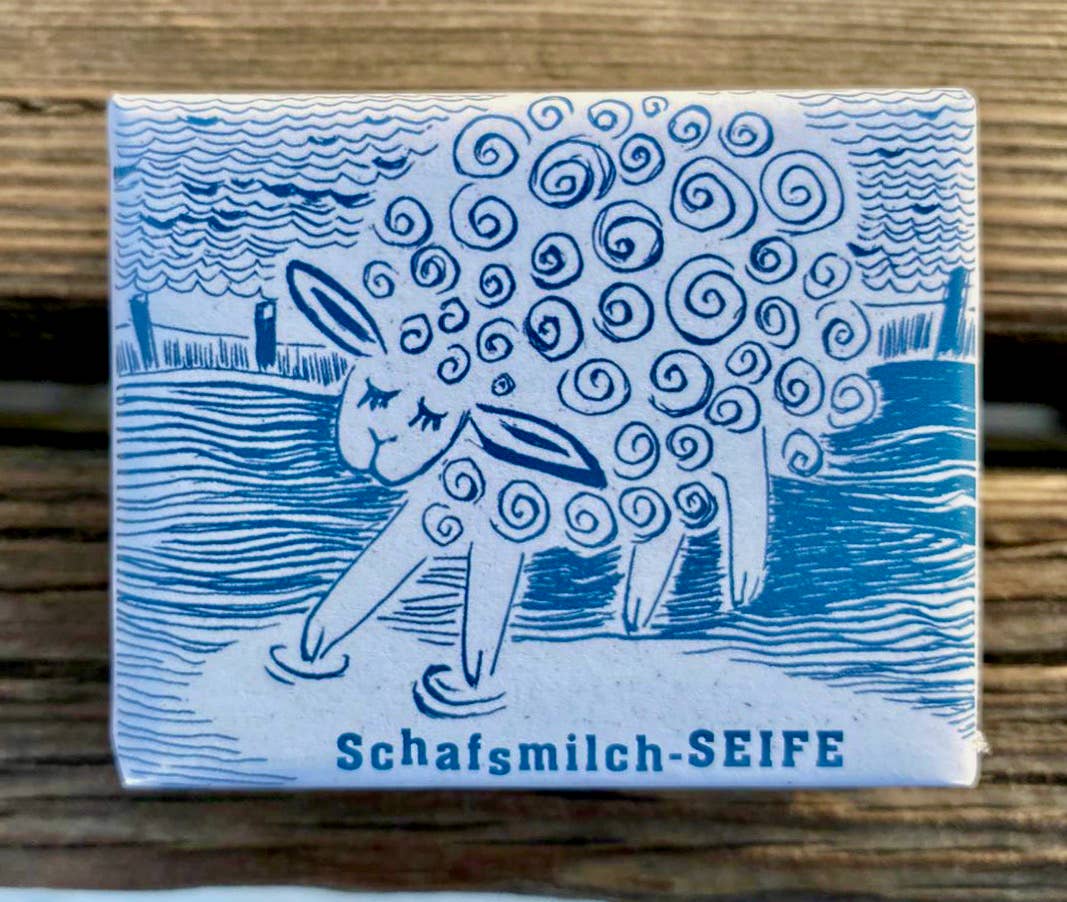 Handgemachte Schafmilch-Seife Wildrose Hiddensee Ostsee Rose