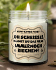 Duftkerze "Kannst Du Gras noch riechen" - Geschenk