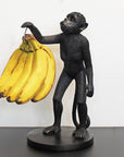 Bananen Butler "Äffchen" schwarz - -