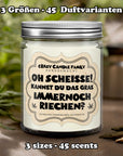 Duftkerze "Kannst Du Gras noch riechen" - Geschenk