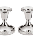 Kerzenleuchter "Perla" 2er Set, edel versilbert