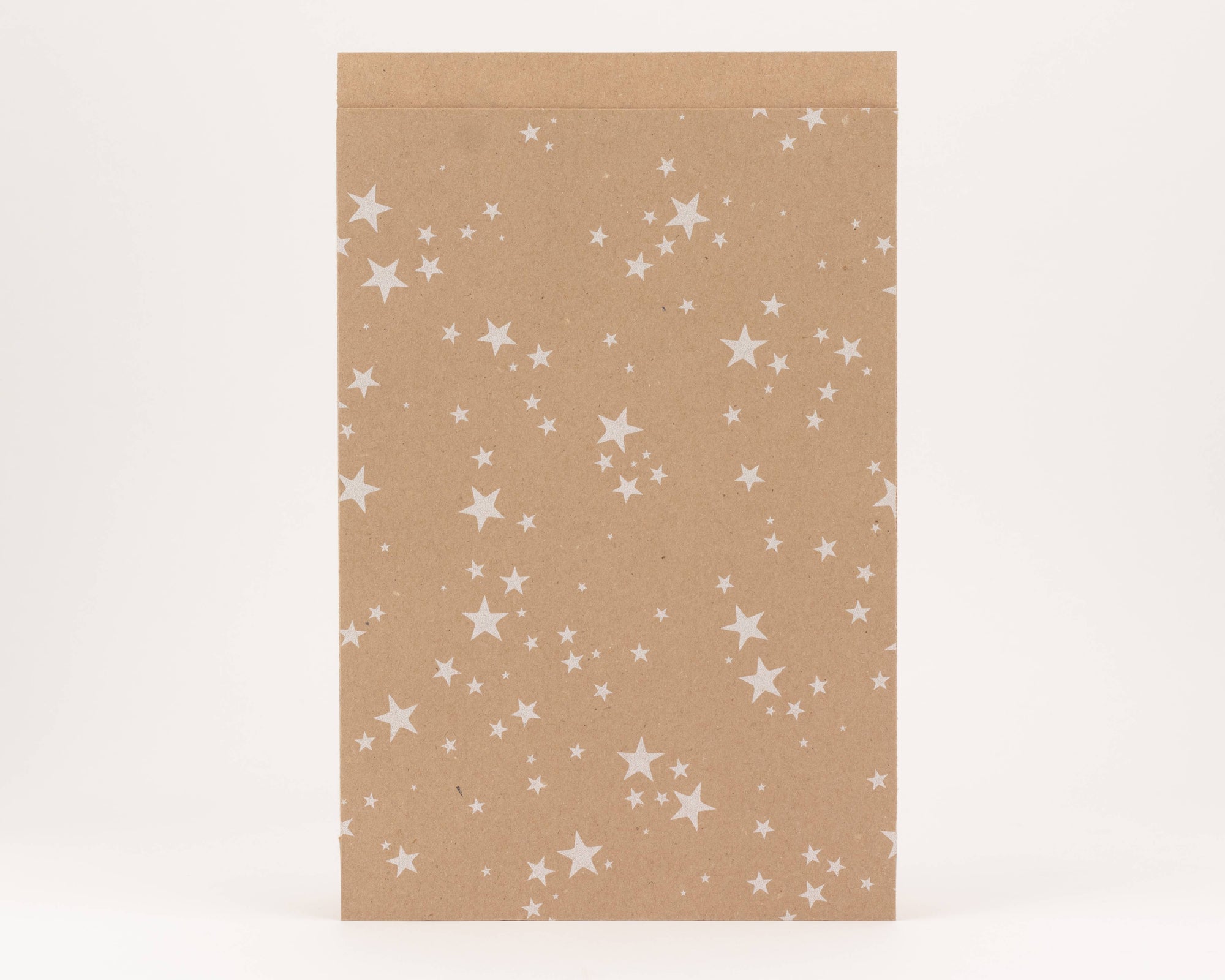 Papiertüten Stars, Kraft (Weihnachten)