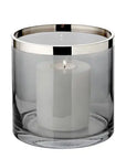 Windlicht "Zeus" dunkel H 15 cm