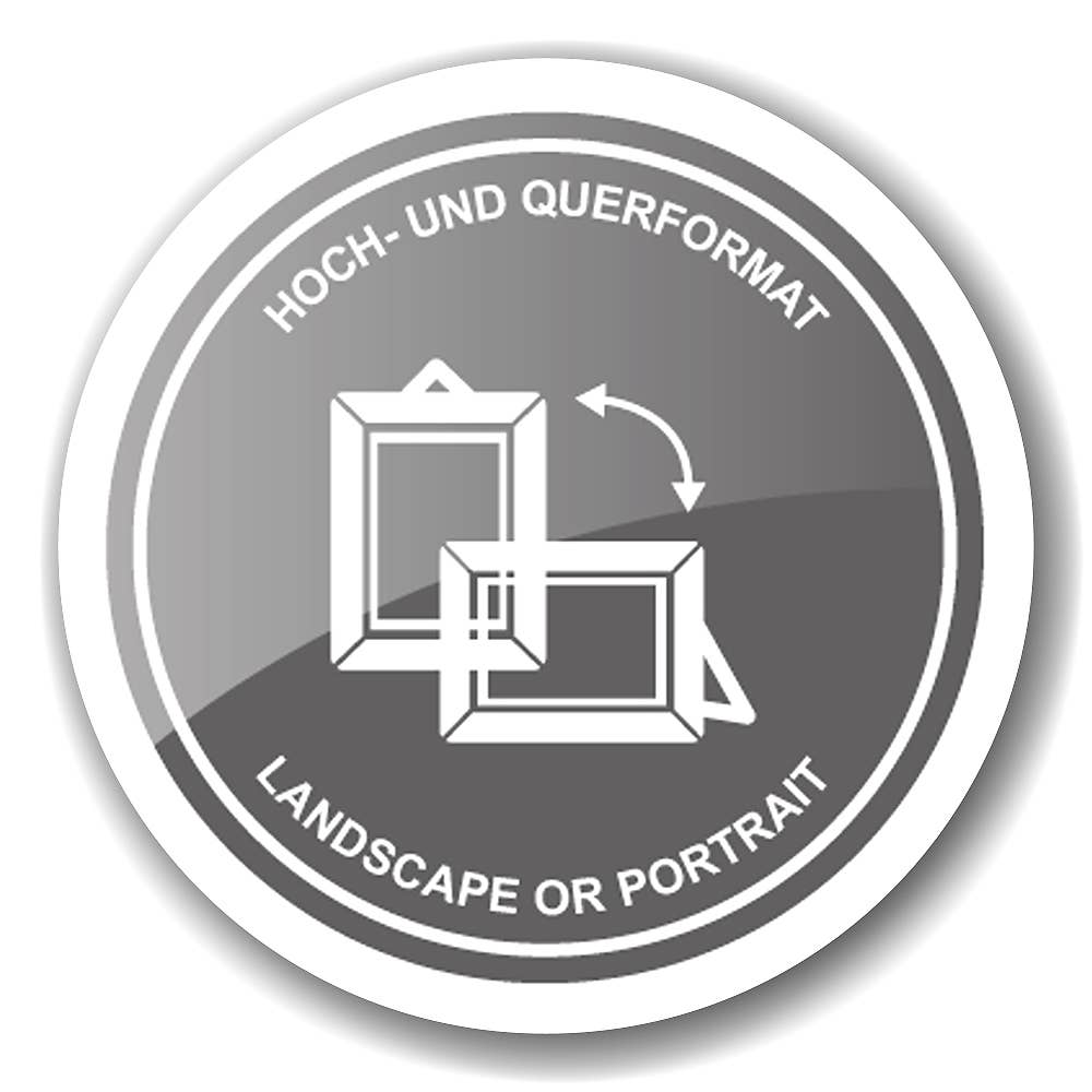 Bilderrahmen "Gela" - edel versilbert, Inkl. Anlaufschutz (15x20 cm)