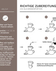 Kaffeefilter Porzellan Rot