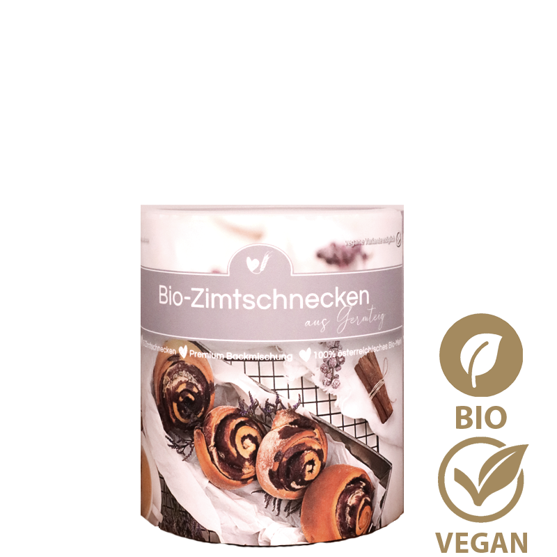 Backen Sie köstliche Bio-Zimtschnecken – einfach, schnell und