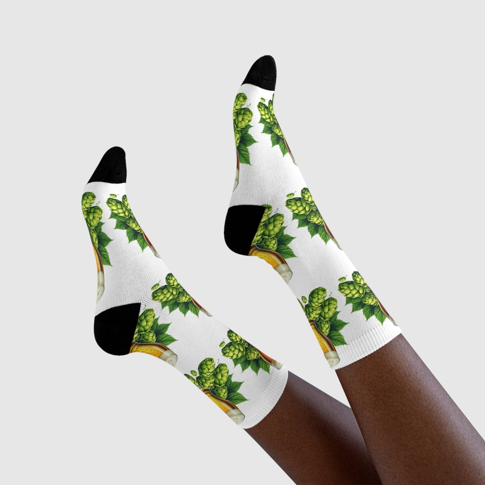 Sublimation Crew Socks - Bier&amp;Hopfen Design