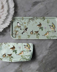 Garden Birds Serviertablett 32 x 15, hergestellt in Europa