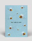 Postkarte - Don´t worry bee happy - Nr. 108