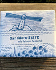 Handgemachte Sanddorn-Seife Peeling Seesand Hiddensee Ostsee